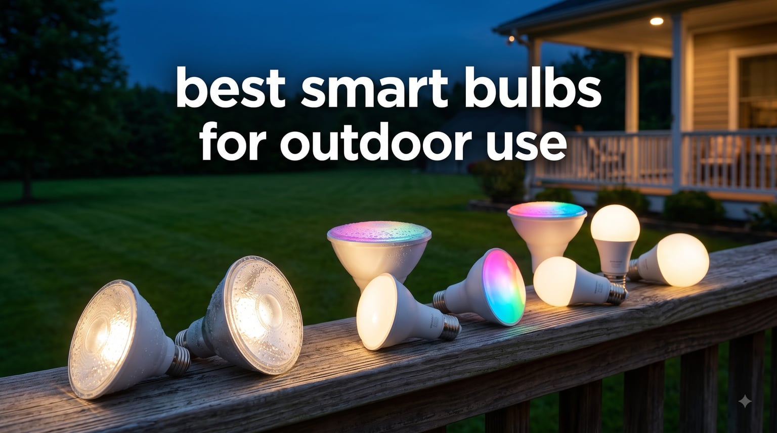 best smart bulbs for outdoor use