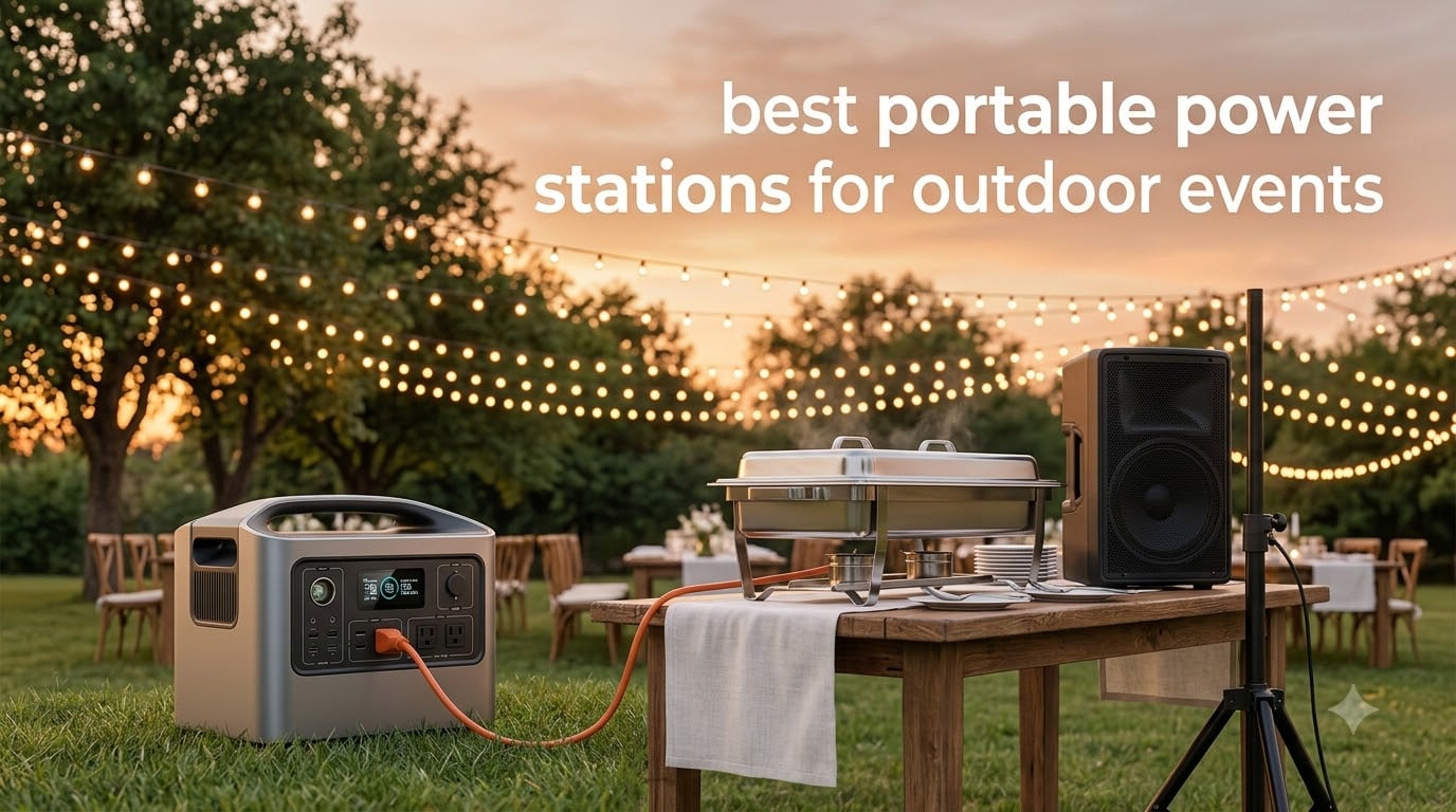 best portable power stations for outdoor events