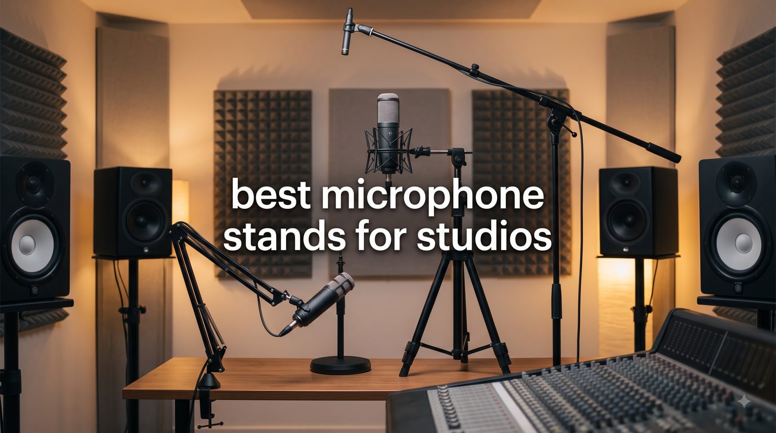 best microphone stands for studios