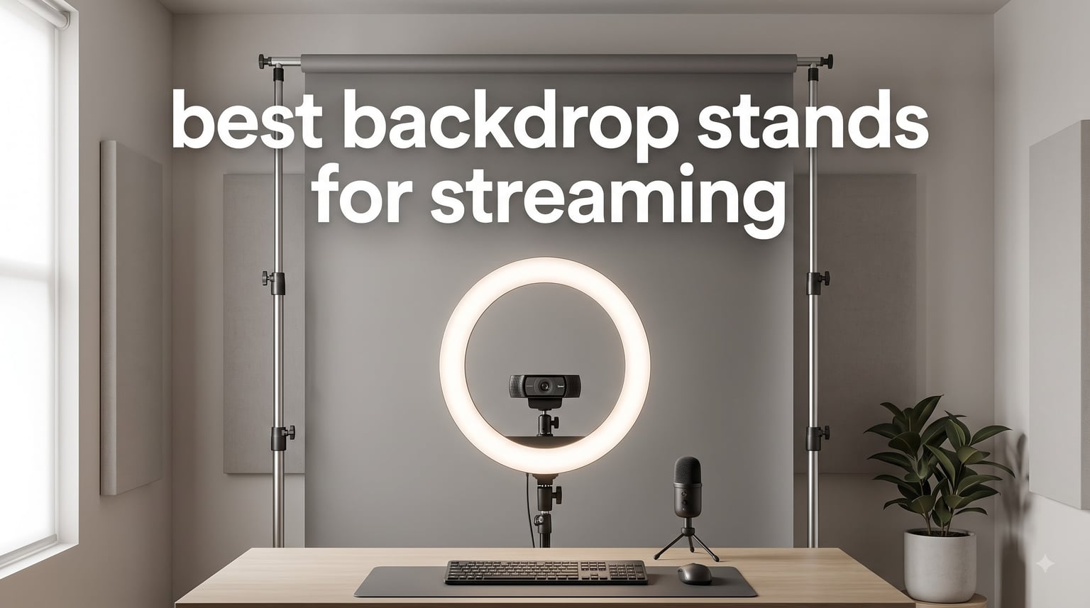 best backdrop stands for streaming