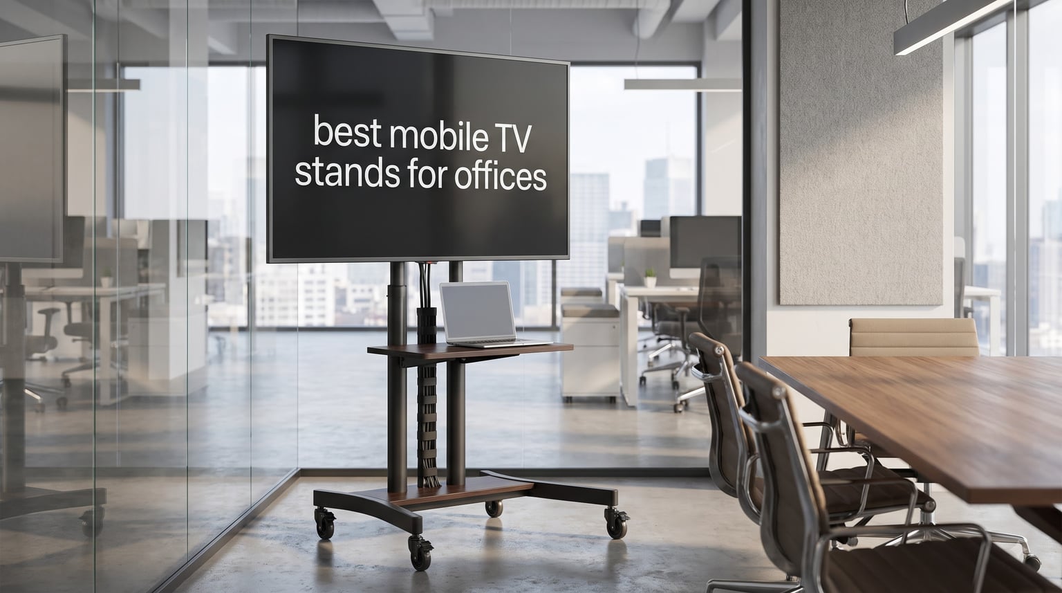 best mobile TV stands for offices
