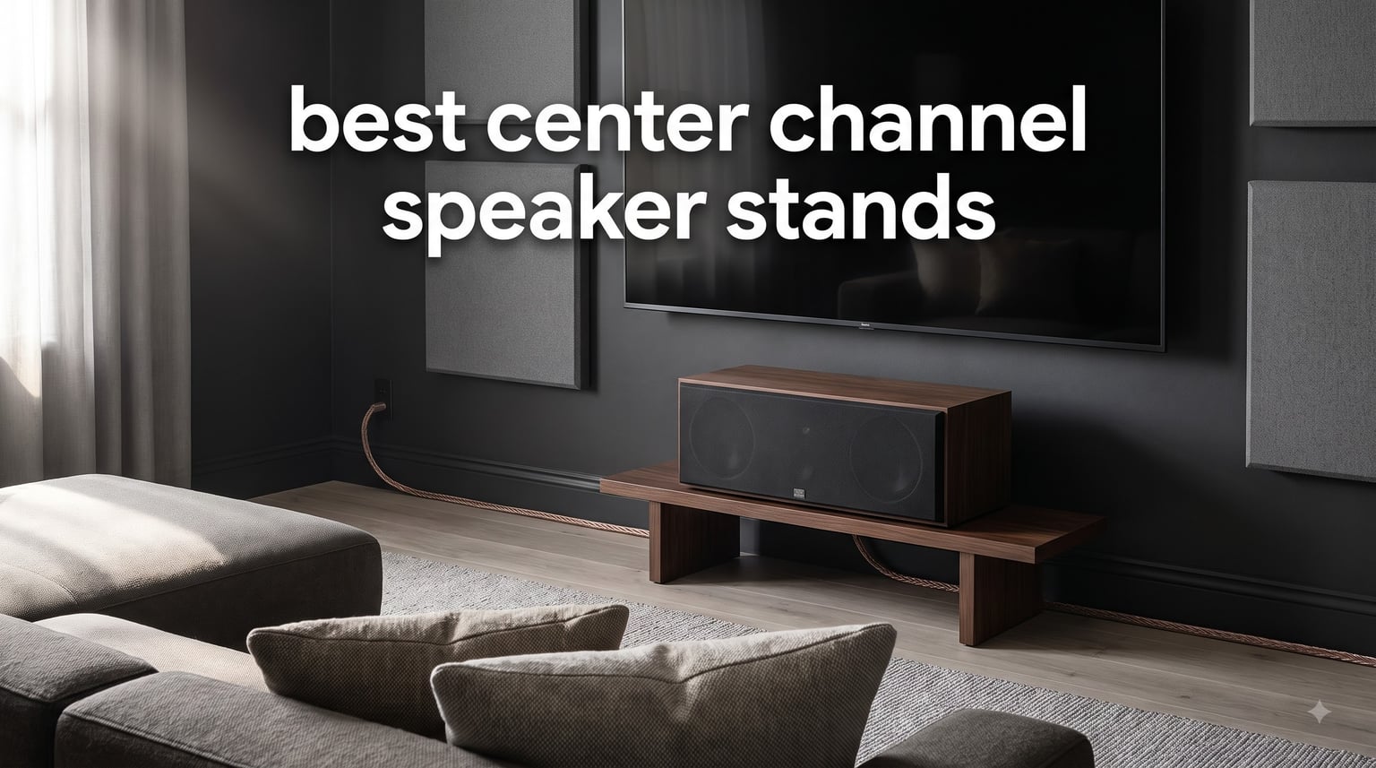 best center channel speaker stands