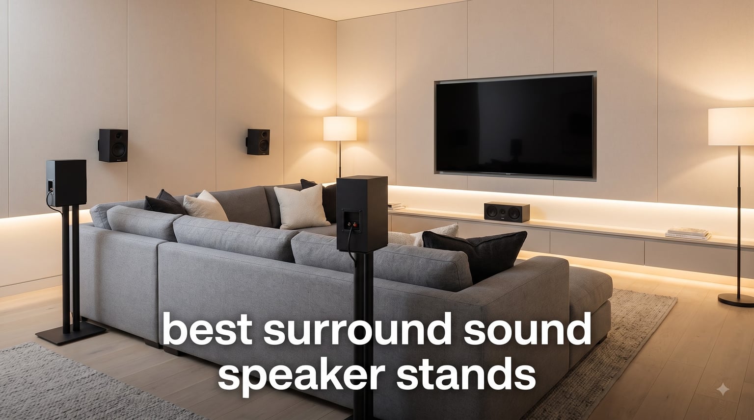 best surround sound speaker stands