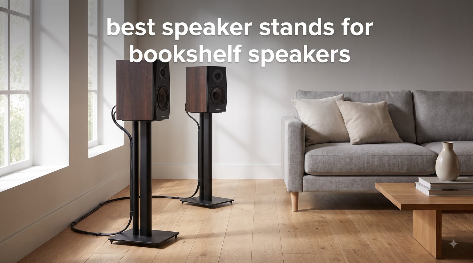 best speaker stands for bookshelf speakers