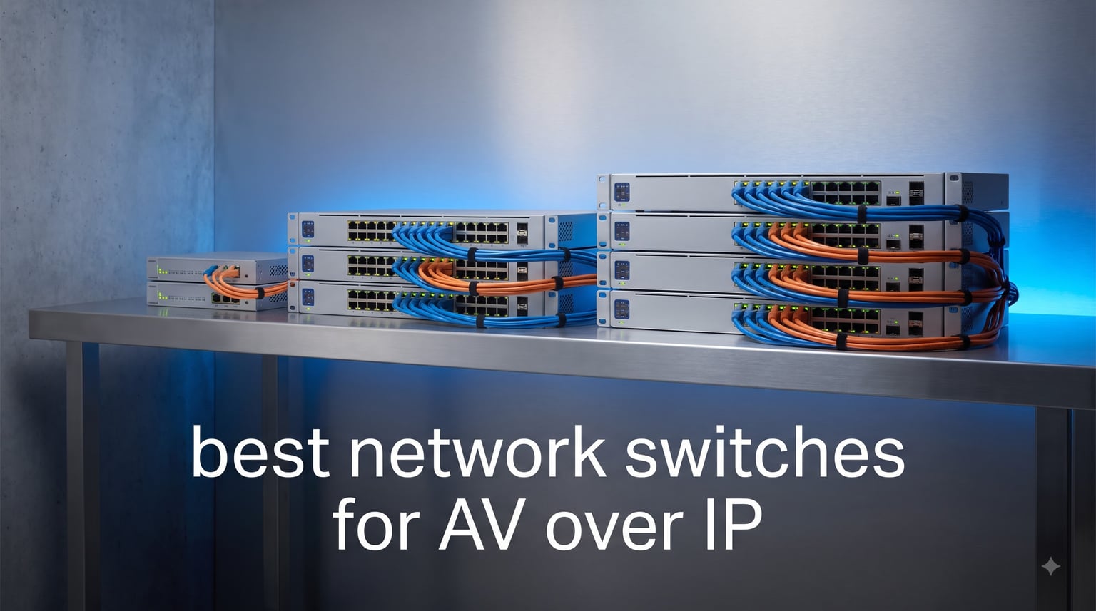 best network switches for AV over IP