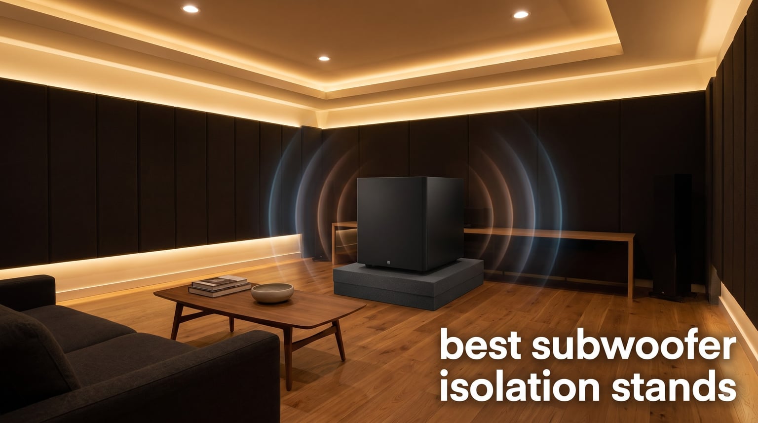 best subwoofer isolation stands