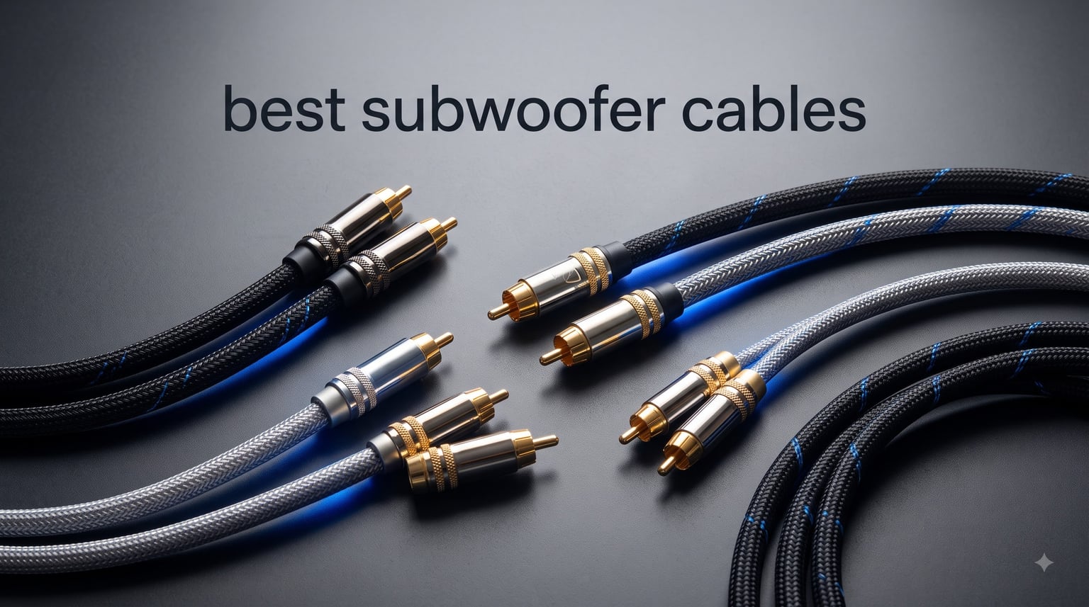best subwoofer cables