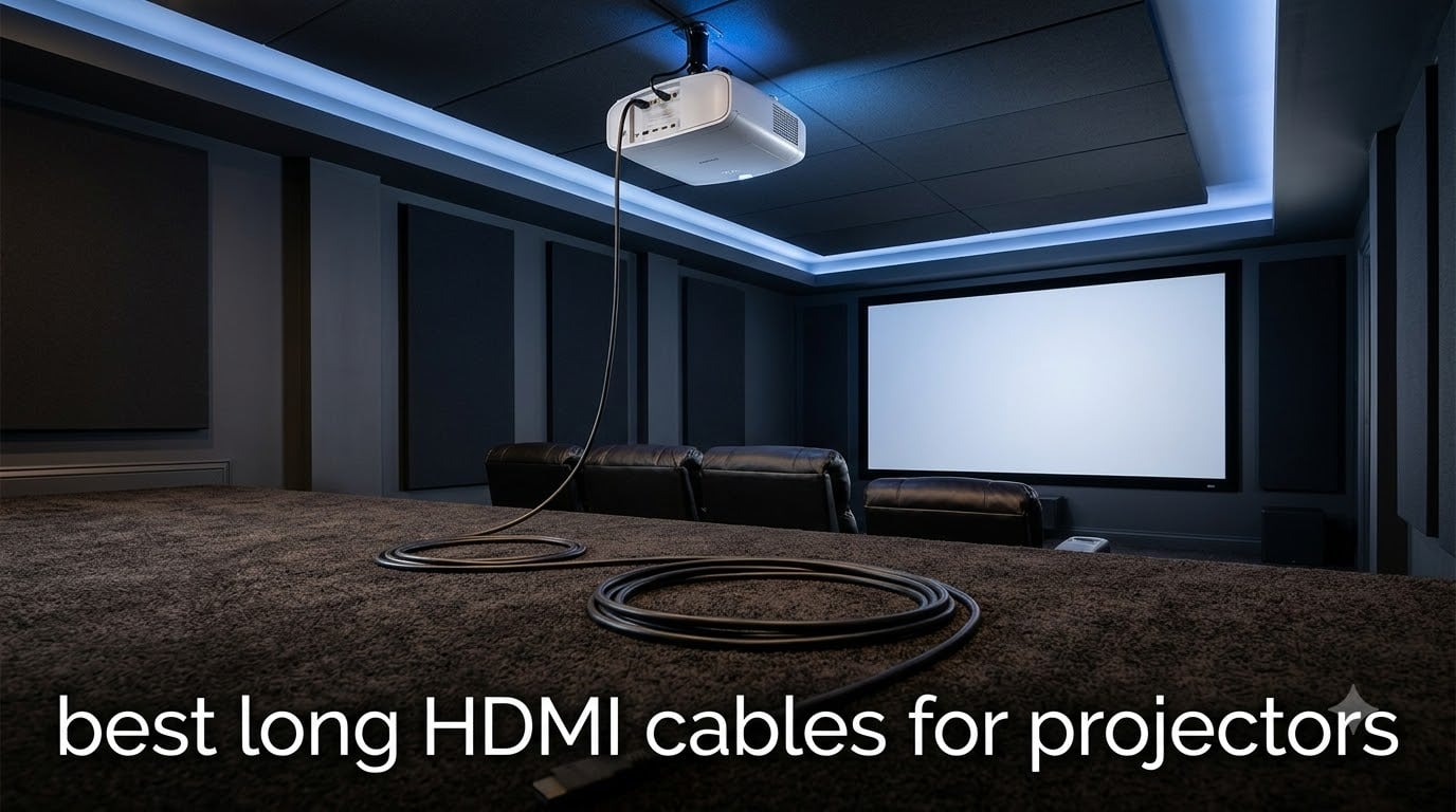 best long HDMI cables for projectors