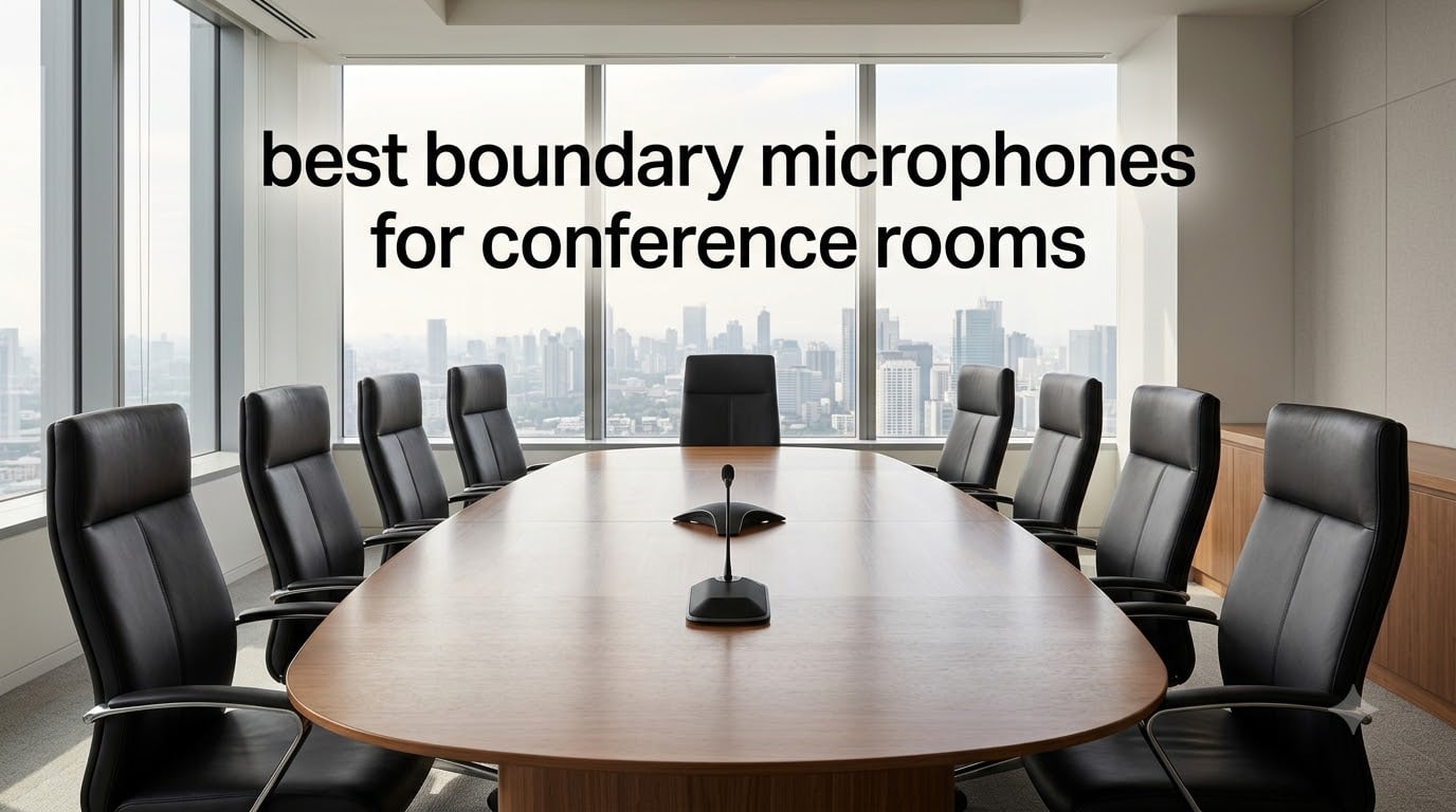 best boundary microphones for conference rooms