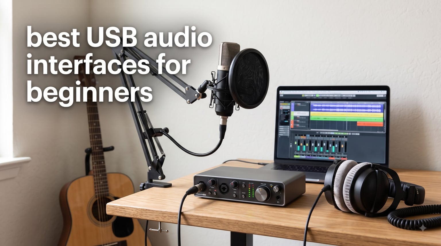 best USB audio interfaces for beginners