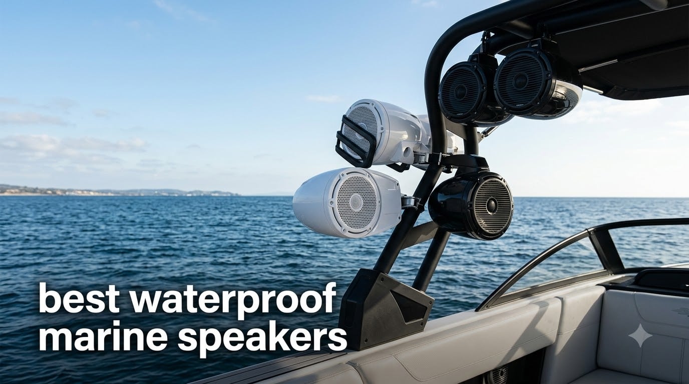 best waterproof marine speakers