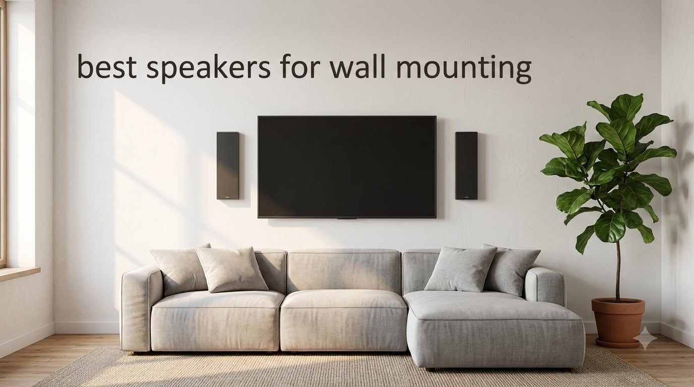 best speakers for wall mounting
