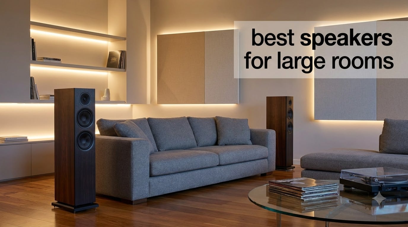 best speakers for large rooms