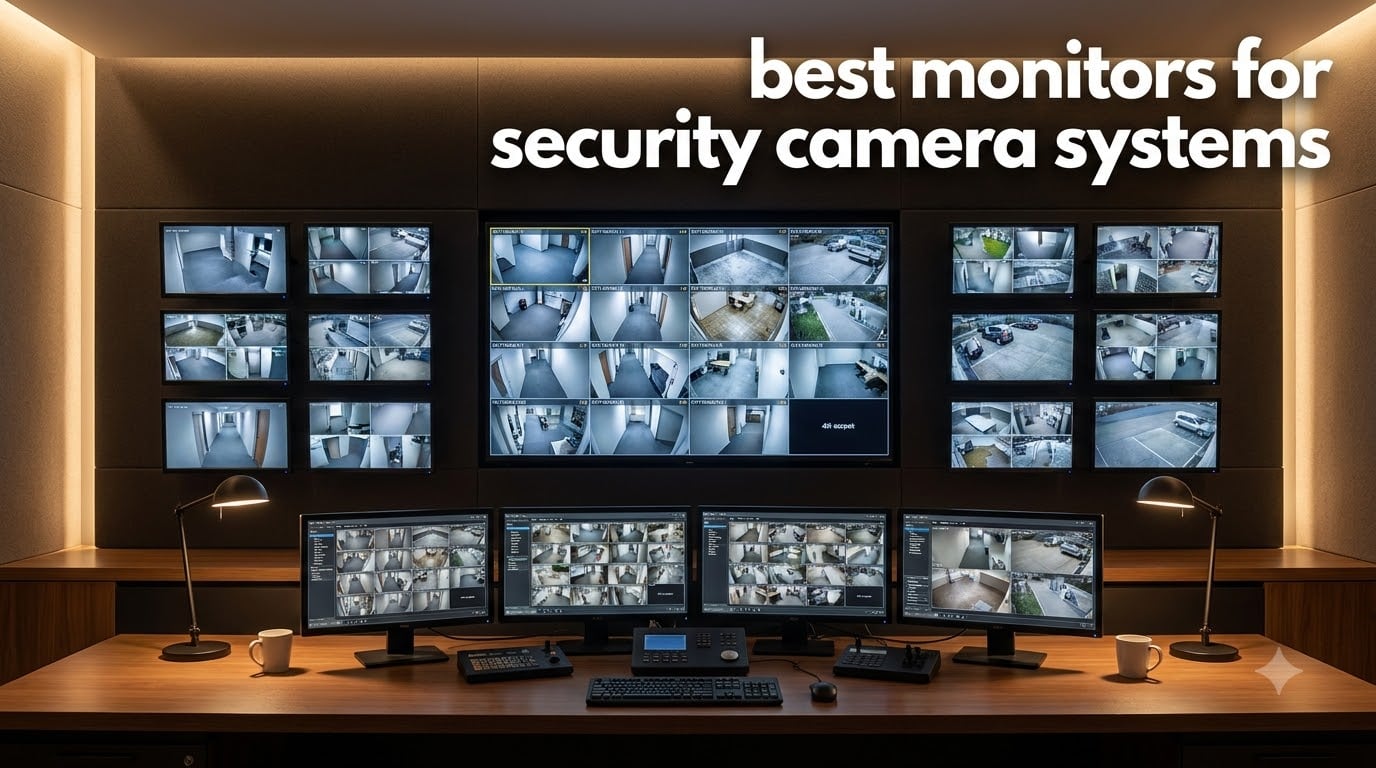 best monitors for security camera systems