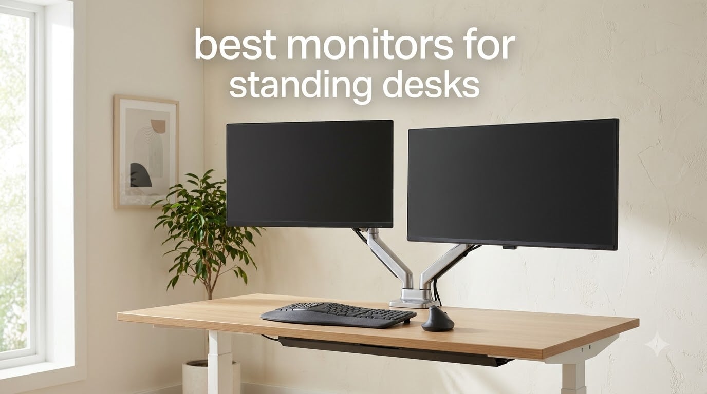 best monitors for standing desks