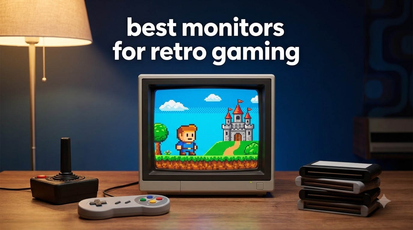 best monitors for retro gaming