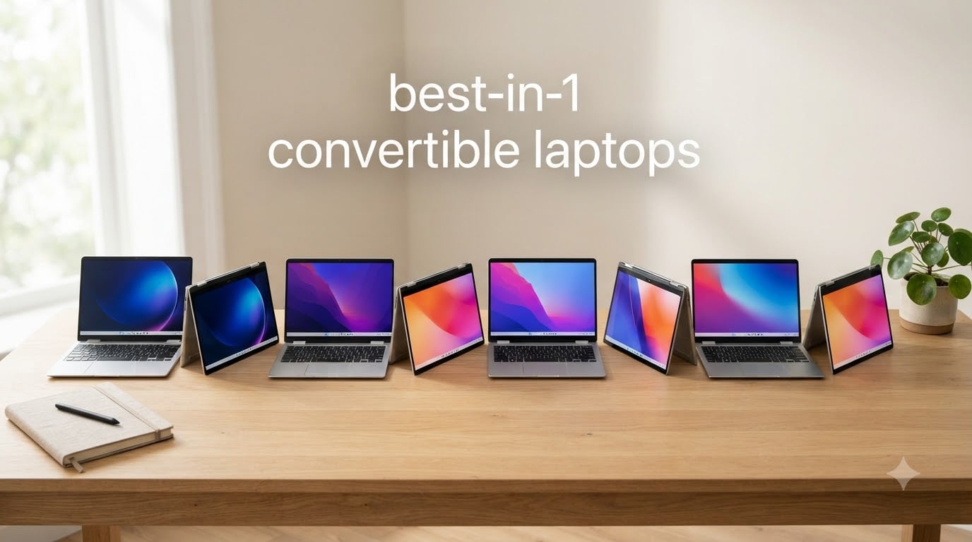 best 2-in-1 convertible laptops