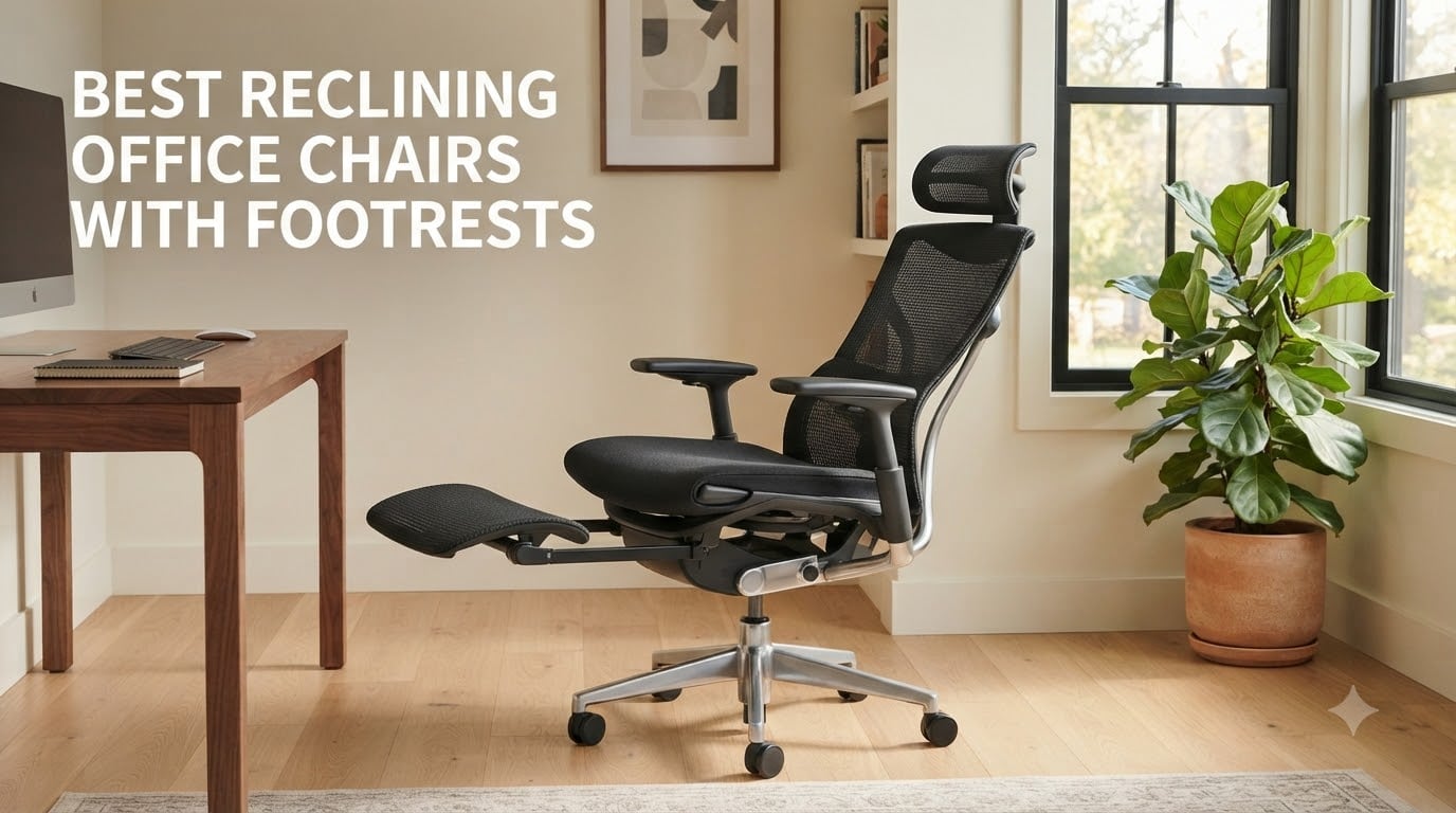 best reclining office chairs with footrests