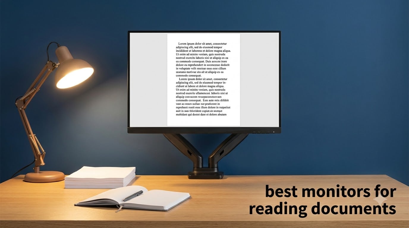 best monitors for reading documents