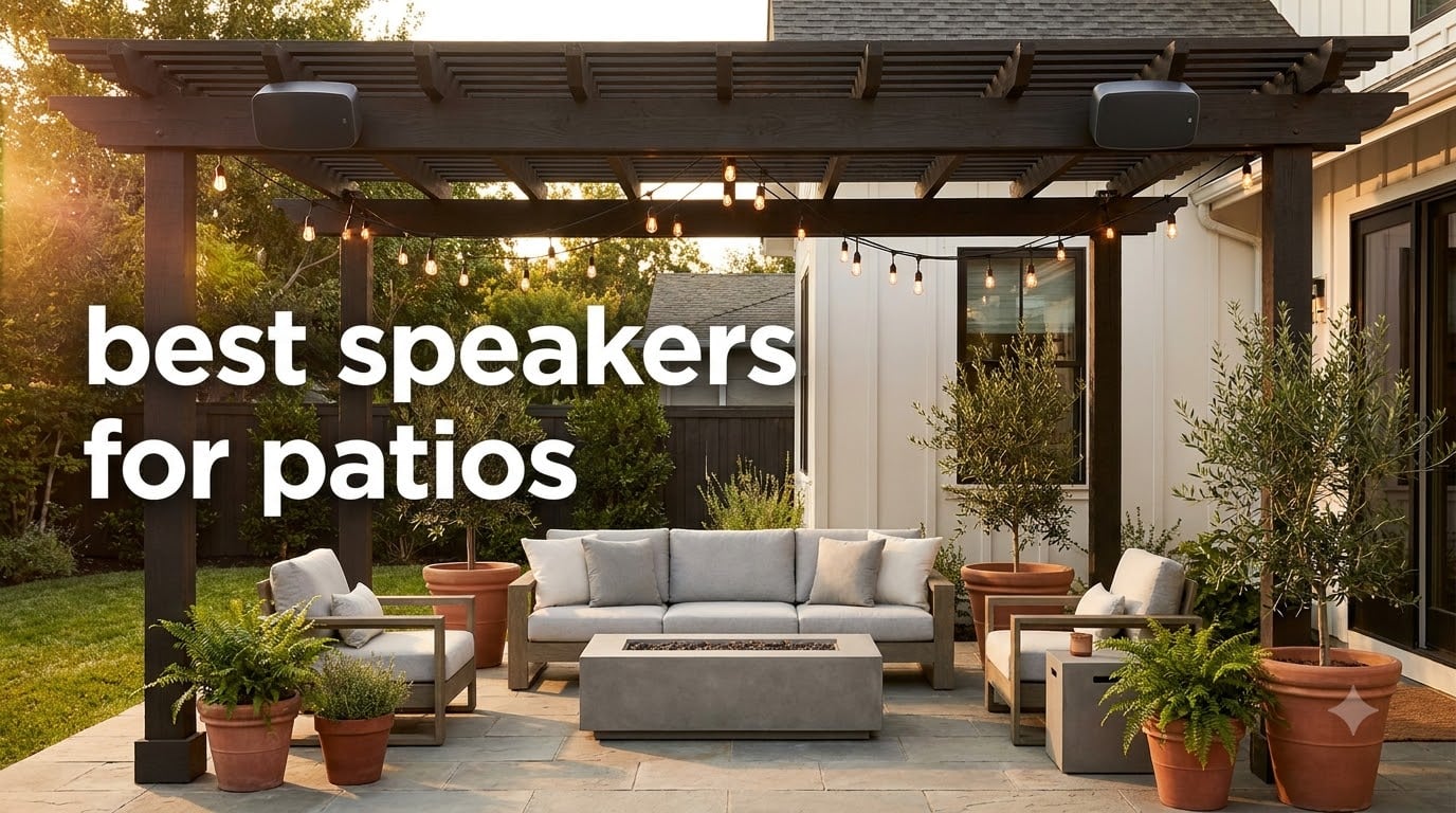 best speakers for patios