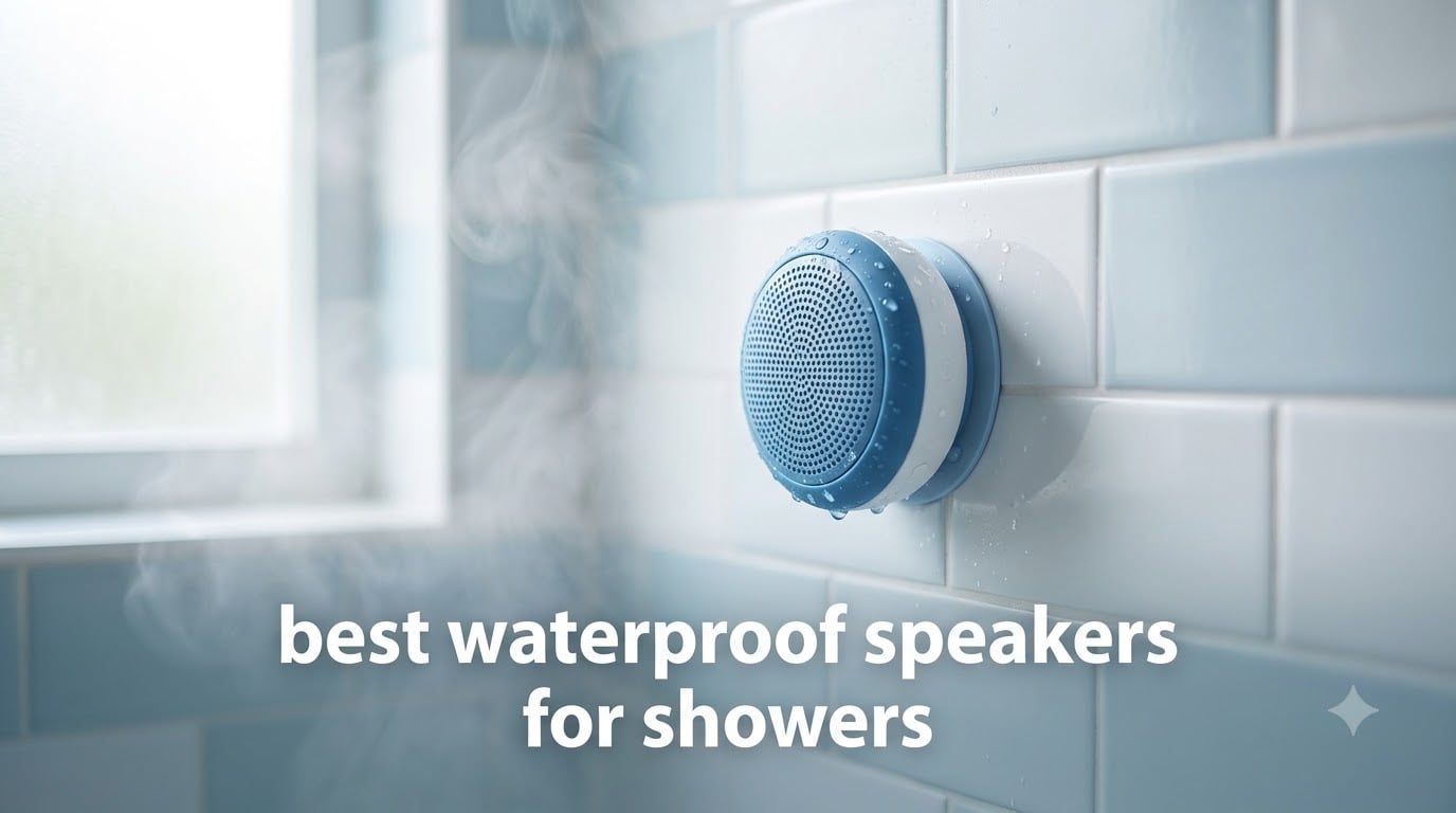 best waterproof speakers for showers