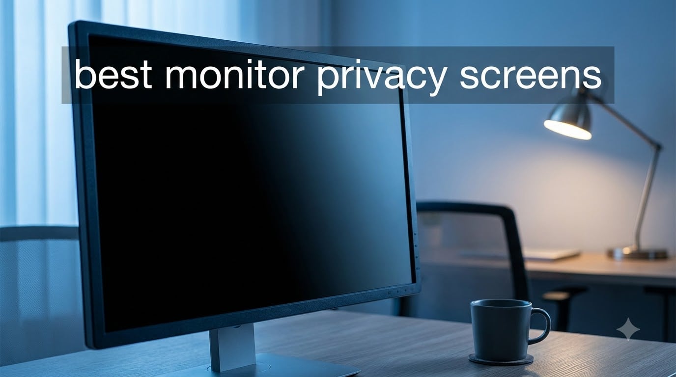 best monitor privacy screens