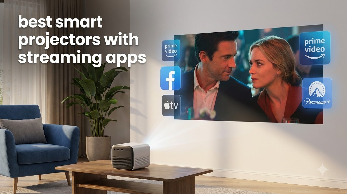best smart projectors with streaming apps