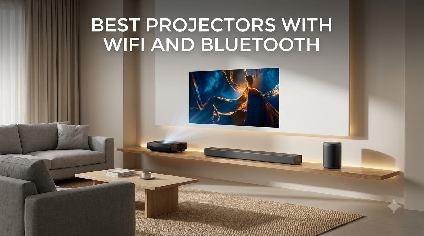best projectors with WiFi and Bluetooth