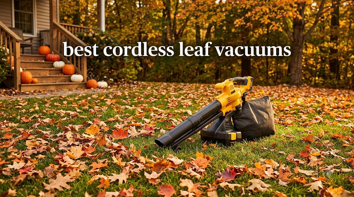 best cordless leaf vacuums