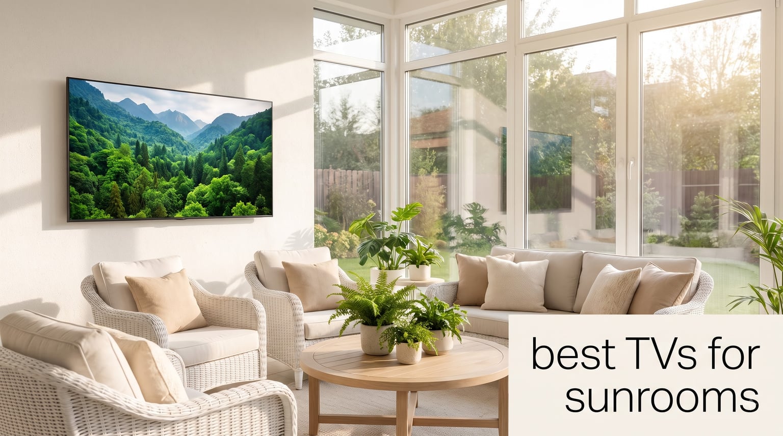 best TVs for sunrooms