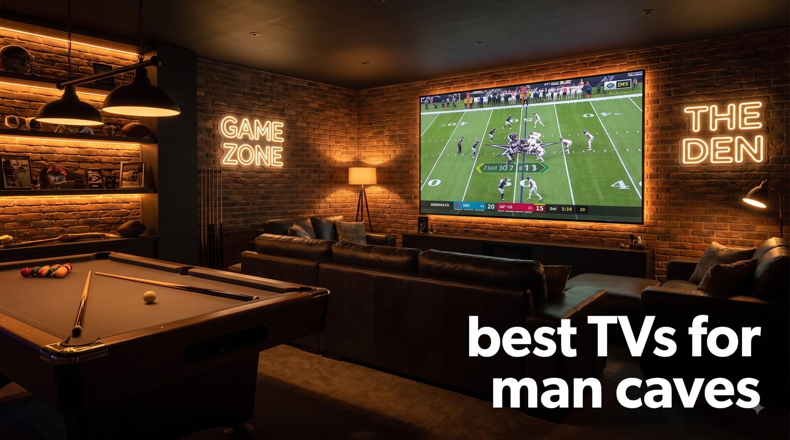 best TVs for man caves