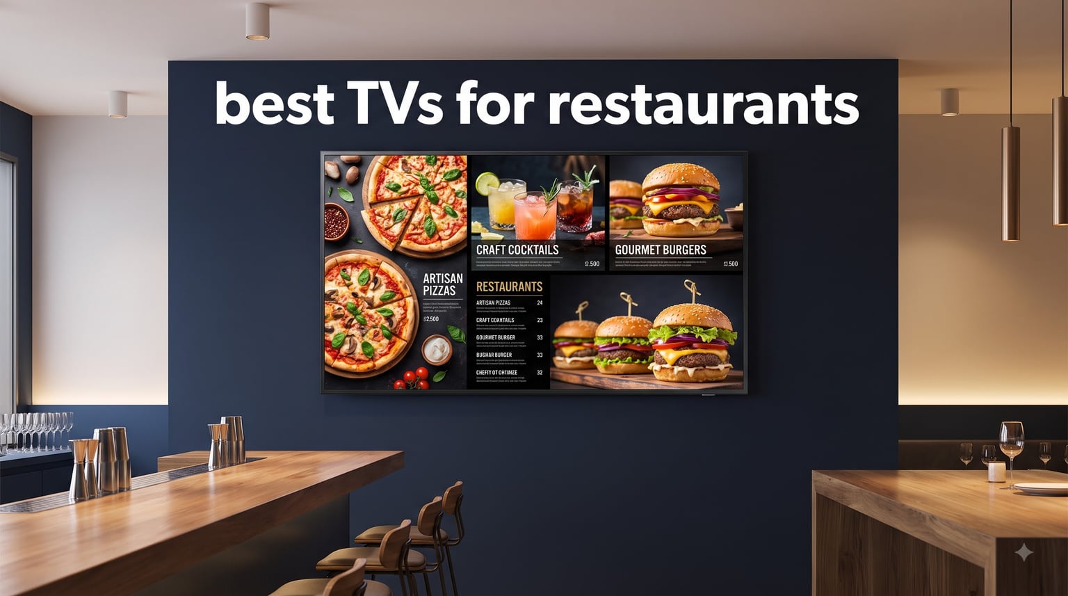 best TVs for restaurants