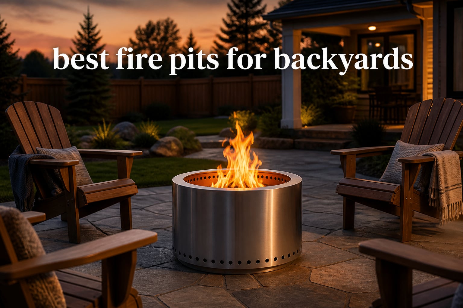 best fire pits for backyards