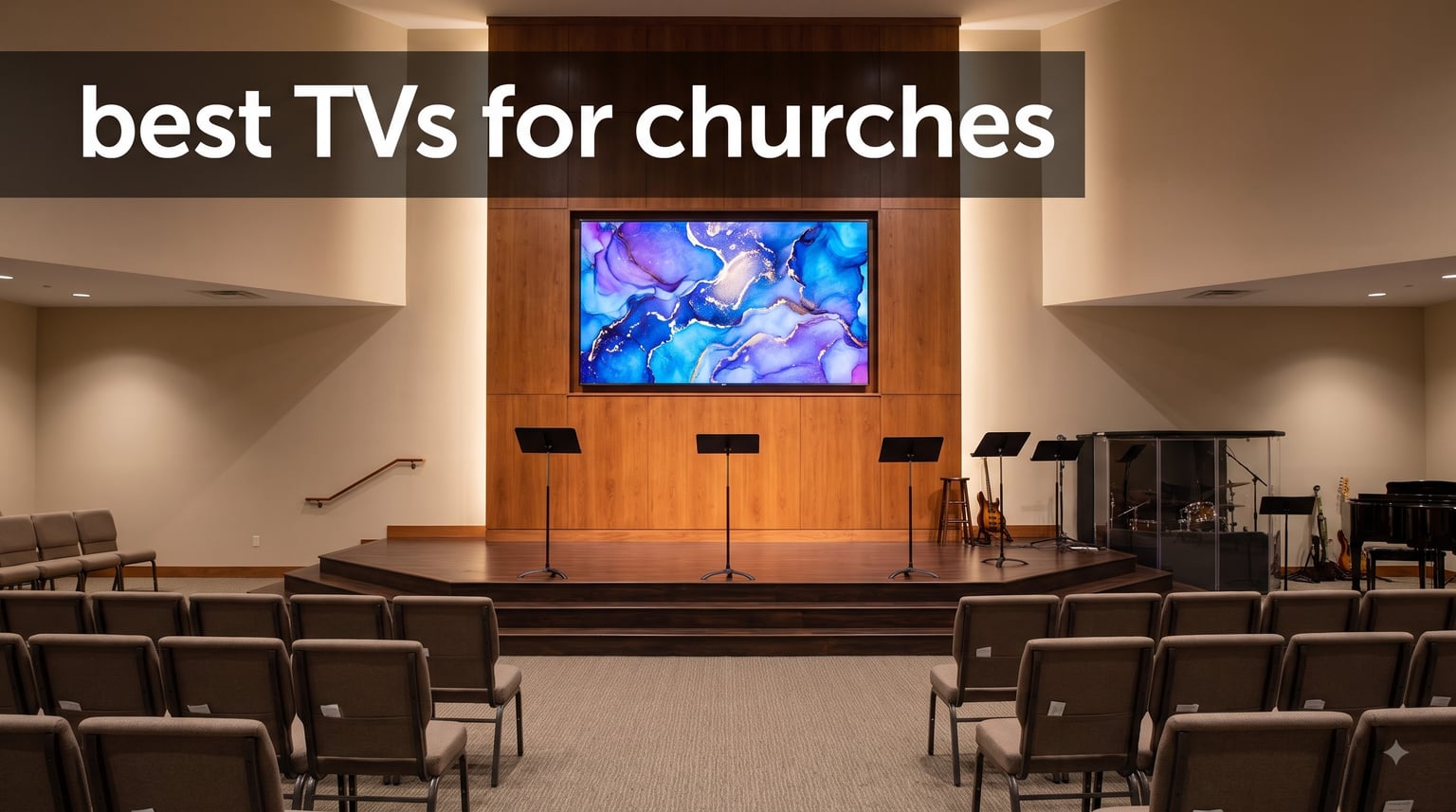 best TVs for churches