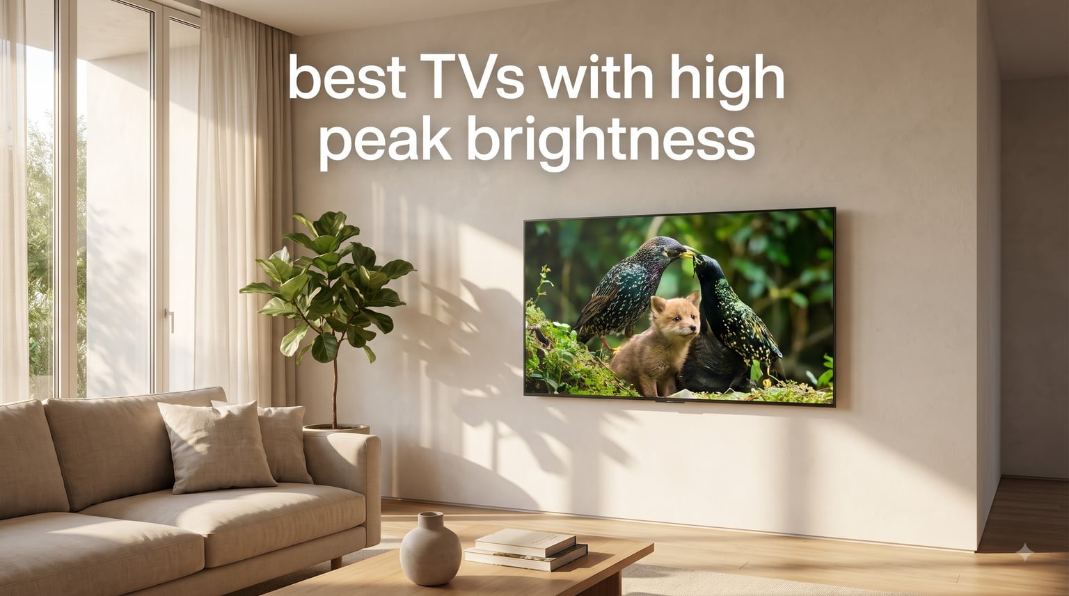 best TVs with high peak brightness