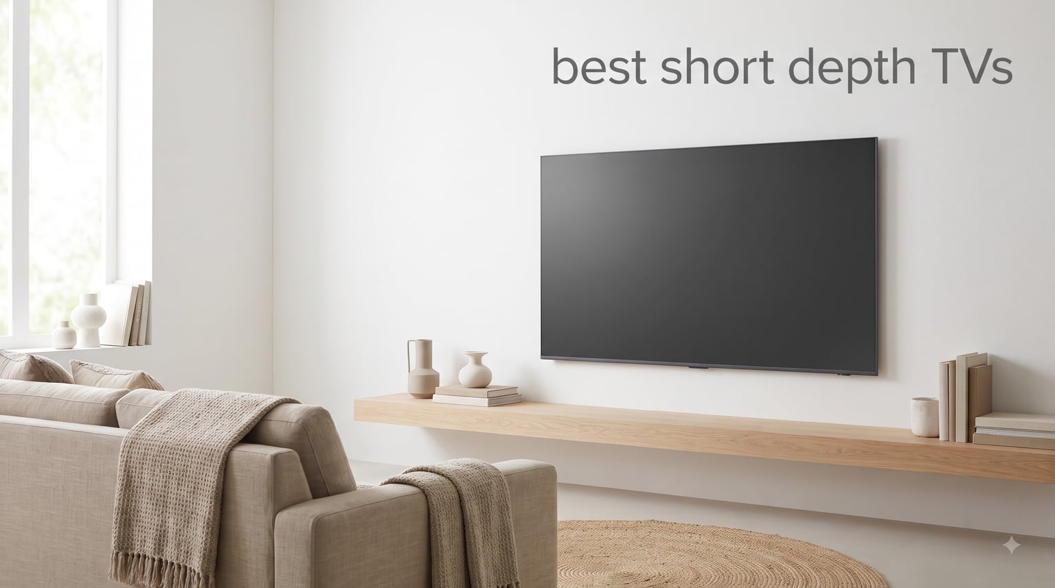 best short depth TVs