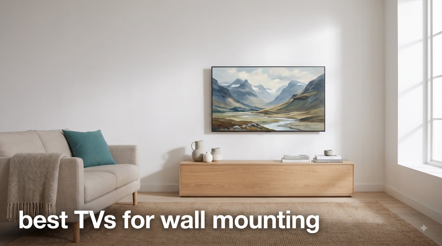 best TVs for wall mounting