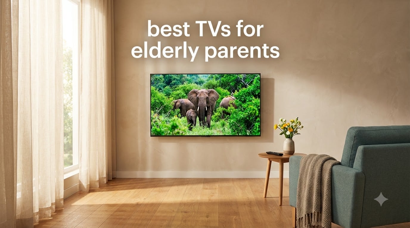 best TVs for elderly parents