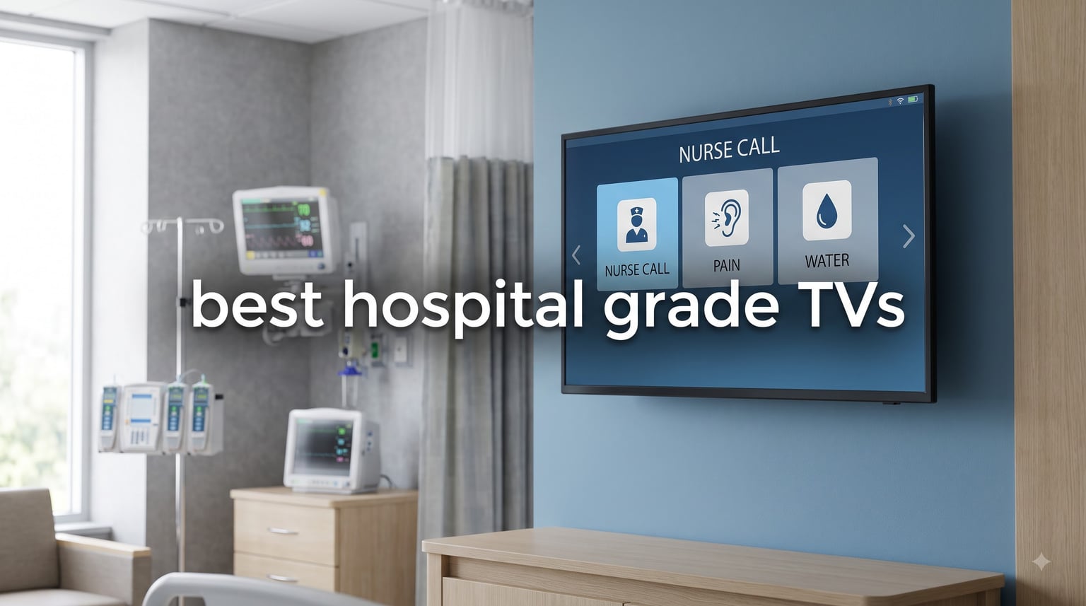 best hospital grade TVs