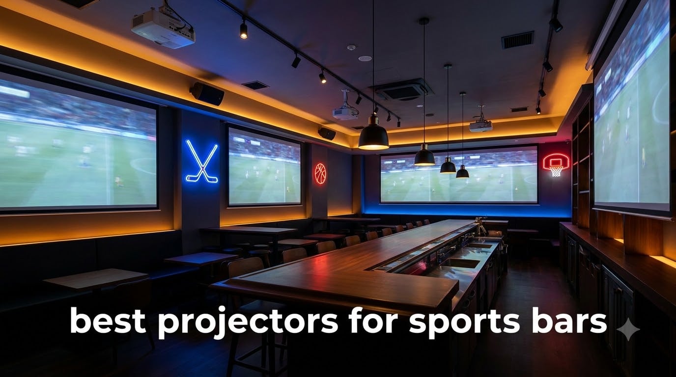 best projectors for sports bars