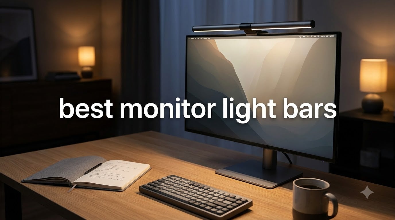 best monitor light bars