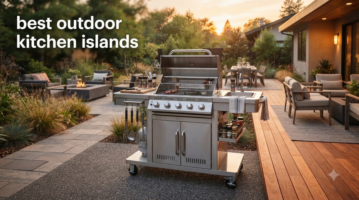 best outdoor kitchen islands