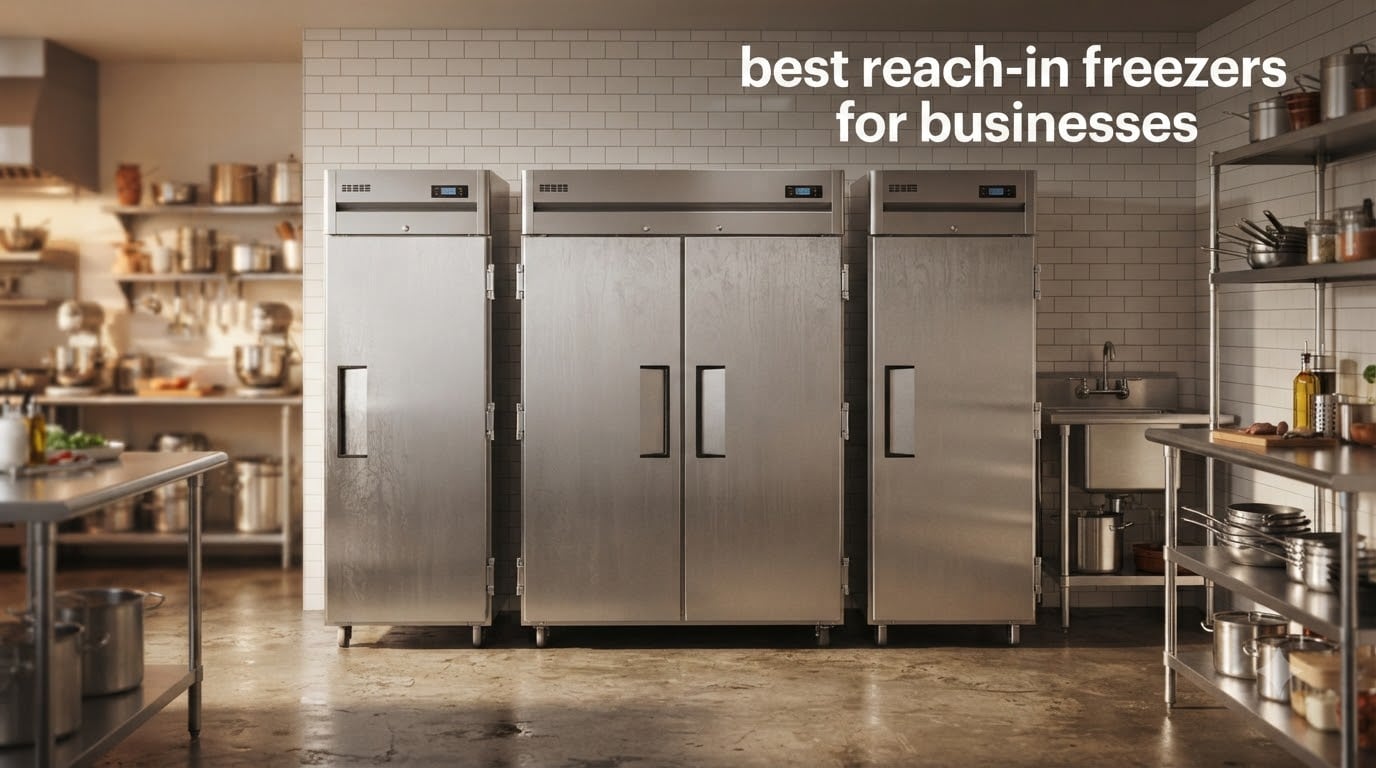 best reach-in freezers for businesses