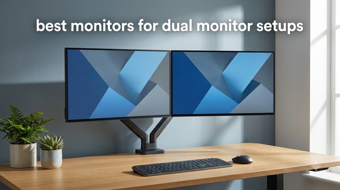 best monitors for dual monitor setups