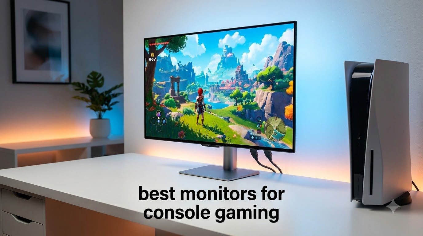 best monitors for console gaming