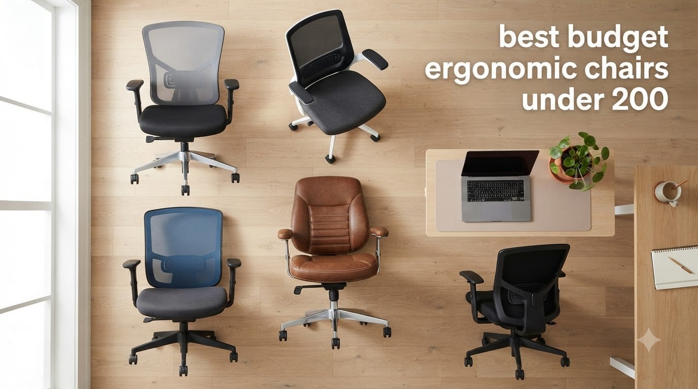 best budget ergonomic chairs under 200