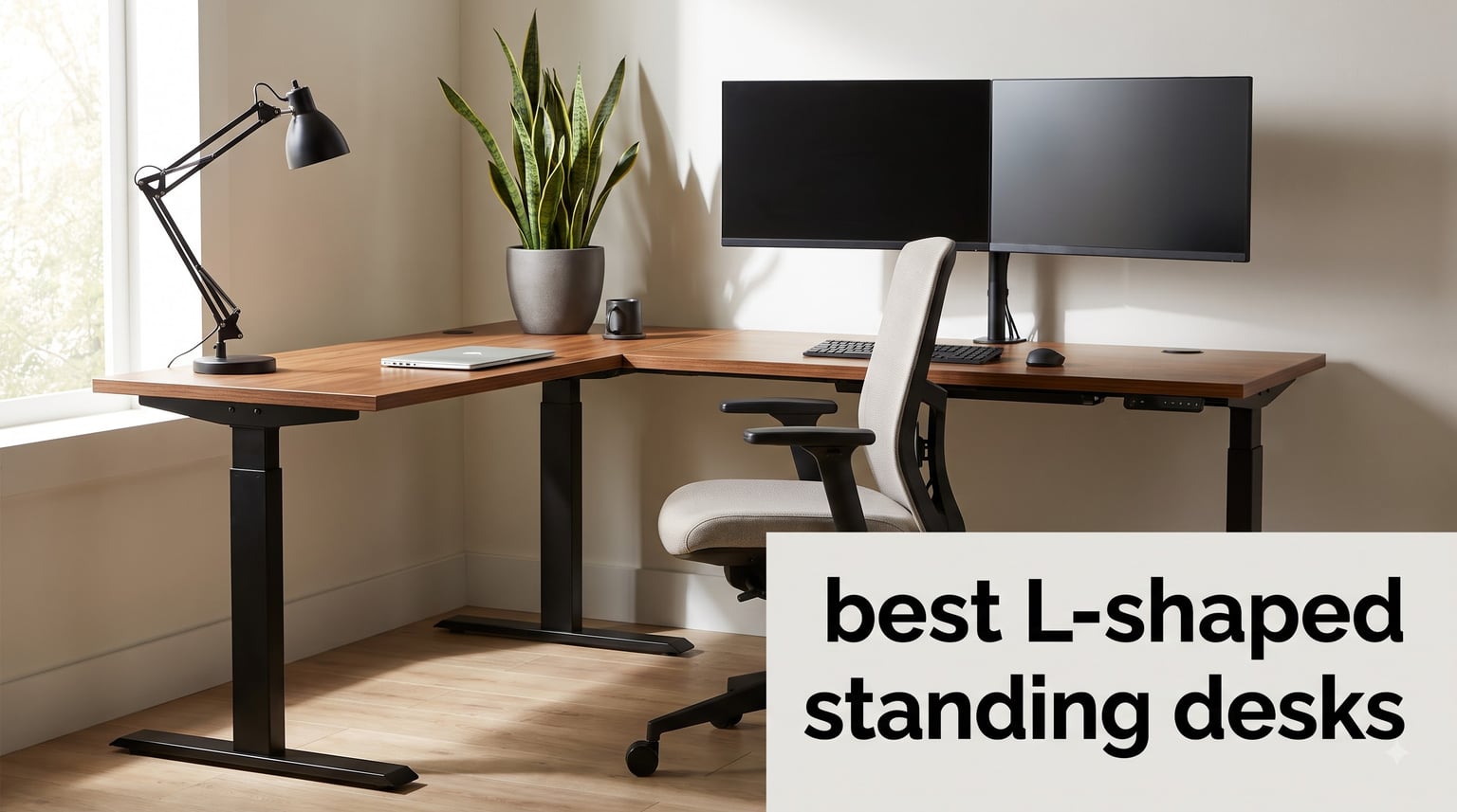 best L-shaped standing desks