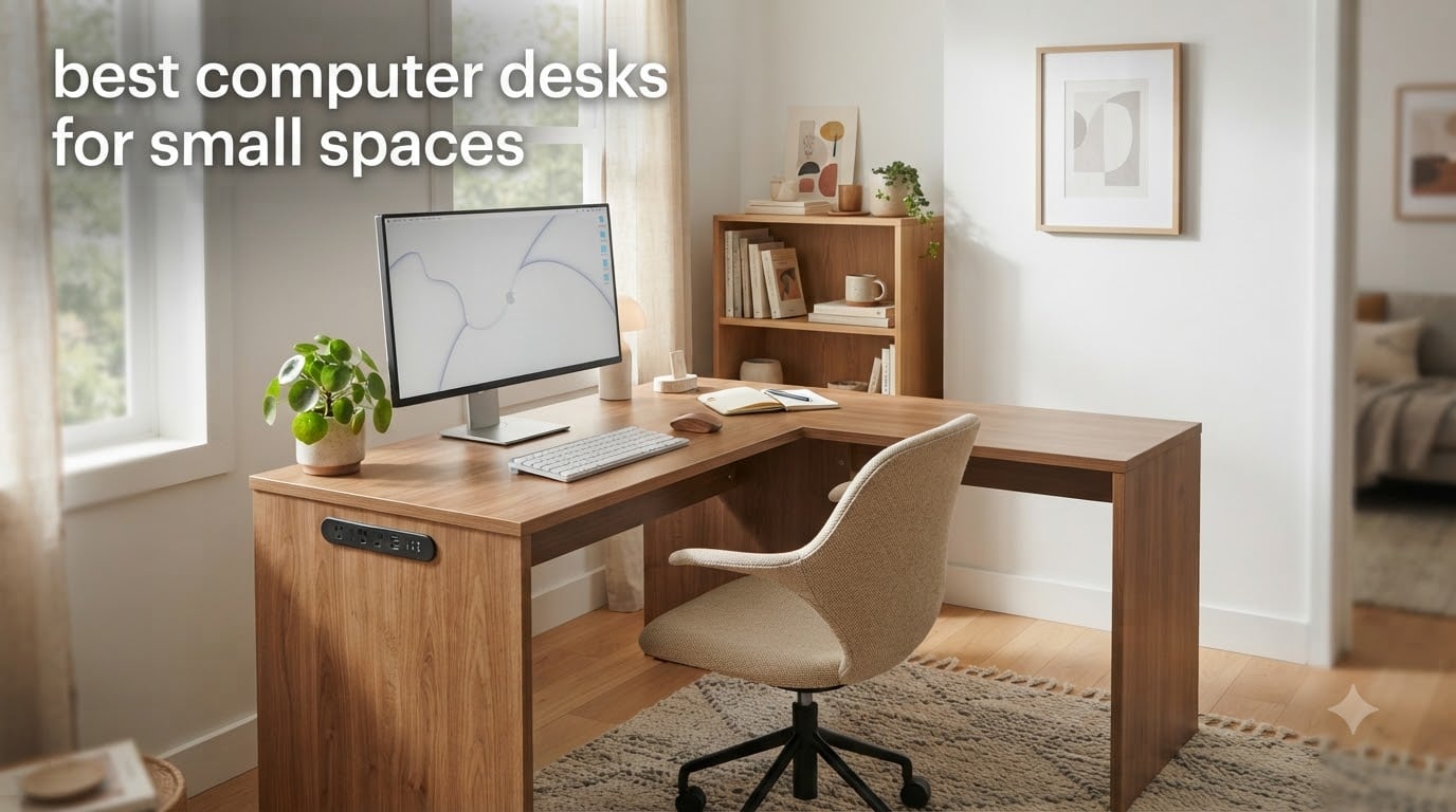 best computer desks for small spaces