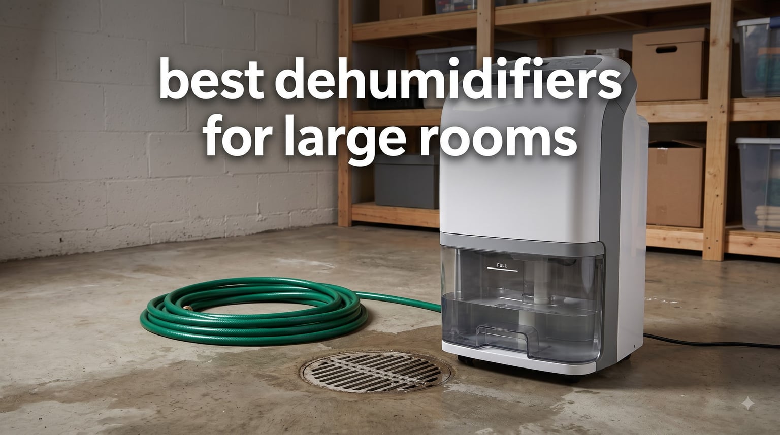 best dehumidifiers for large rooms