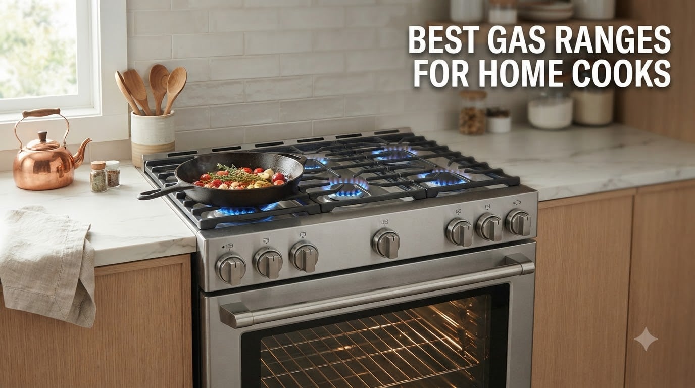 best gas ranges for home cooks